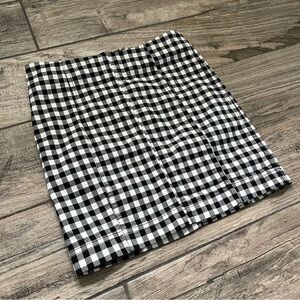 Free People Modern Femme Skirt - Black & White